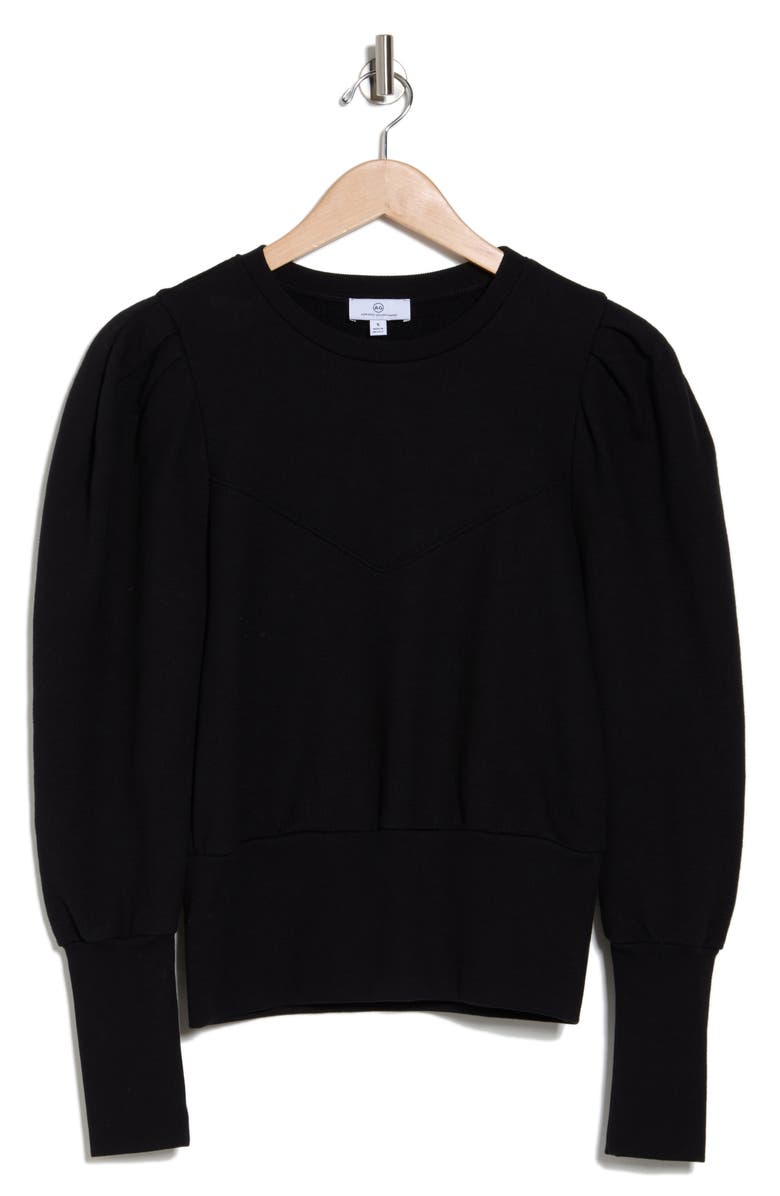 AG Puff Sleeve Yoke Sweater, Alternate, color,
