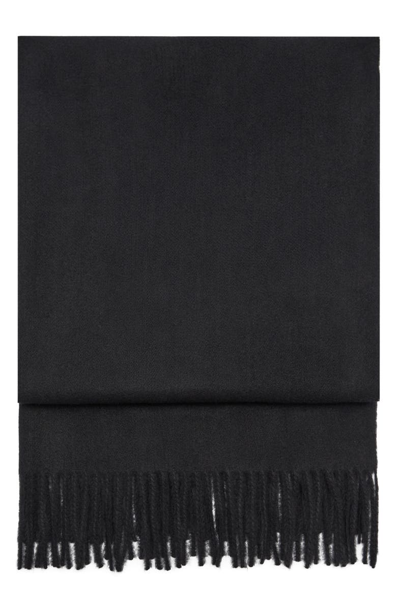 MANGO Fringed Scarf, Main, color, 