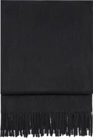 MANGO Fringed Scarf
