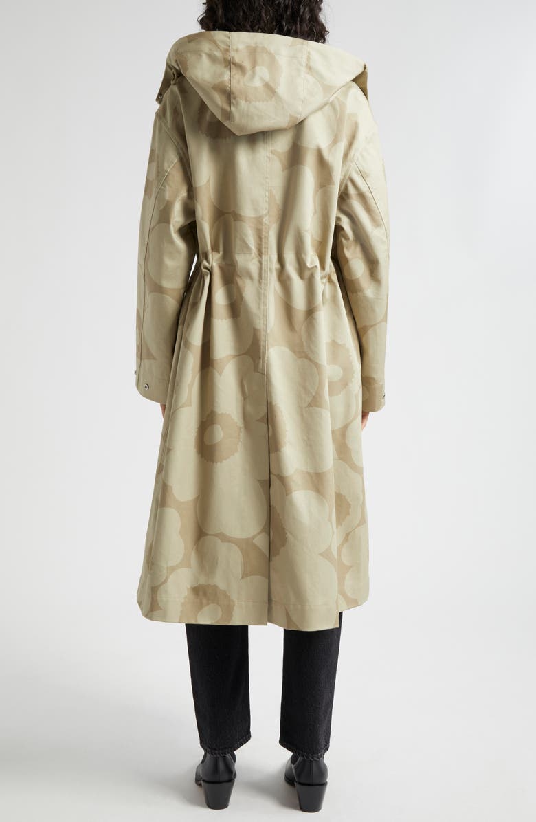 Marimekko Kerta Unikko Organic Cotton Rain Coat, Alternate, color,