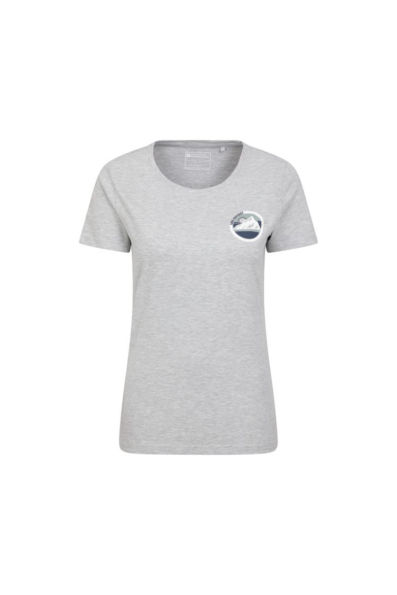 Lake District Tree Ring Natural T-Shirt, Main, color, Gray