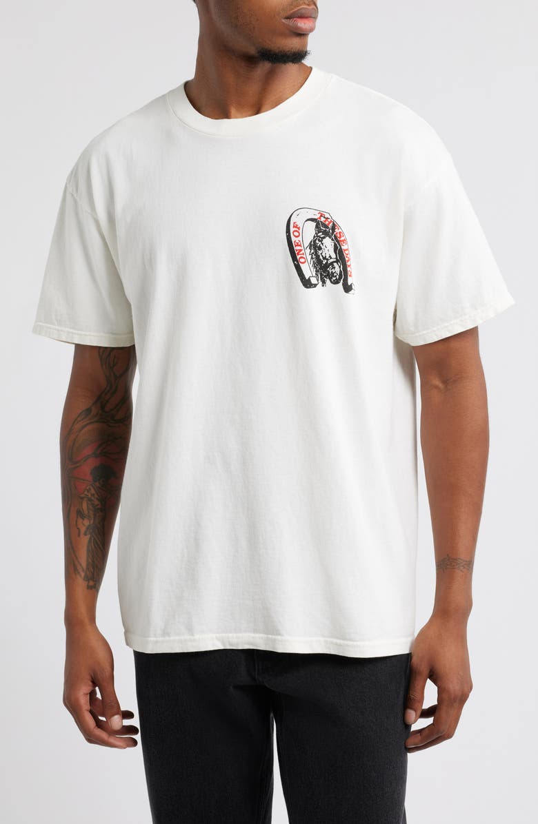 ONE OF THESE DAYS Lucky Number 73 Graphic T-Shirt, Main, color, 