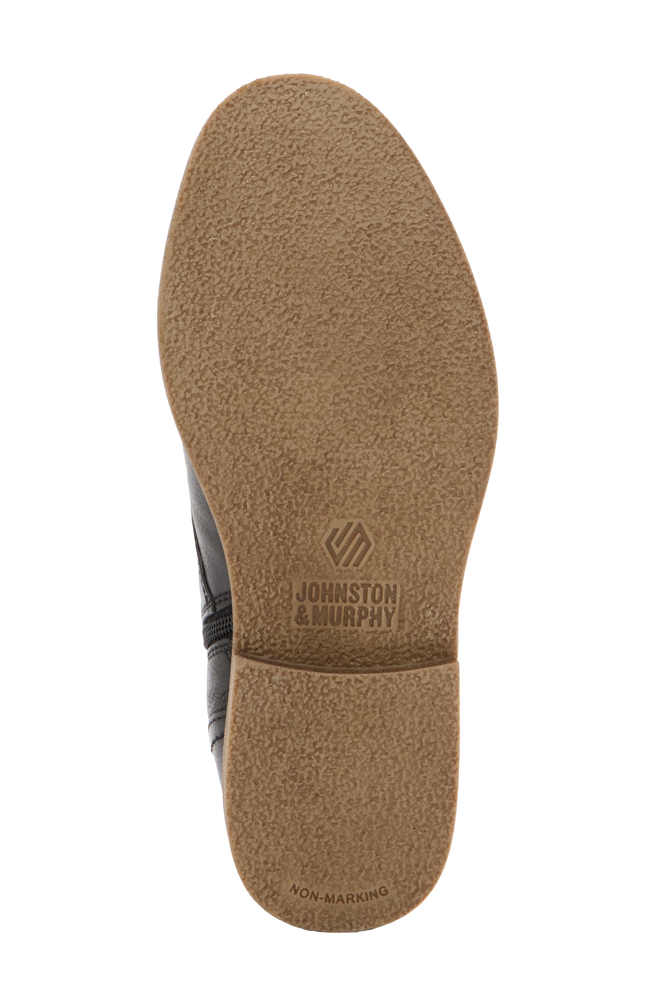 Johnston & Murphy Kids' Calder Chukka Boot, Alternate, color, Black Full Grain