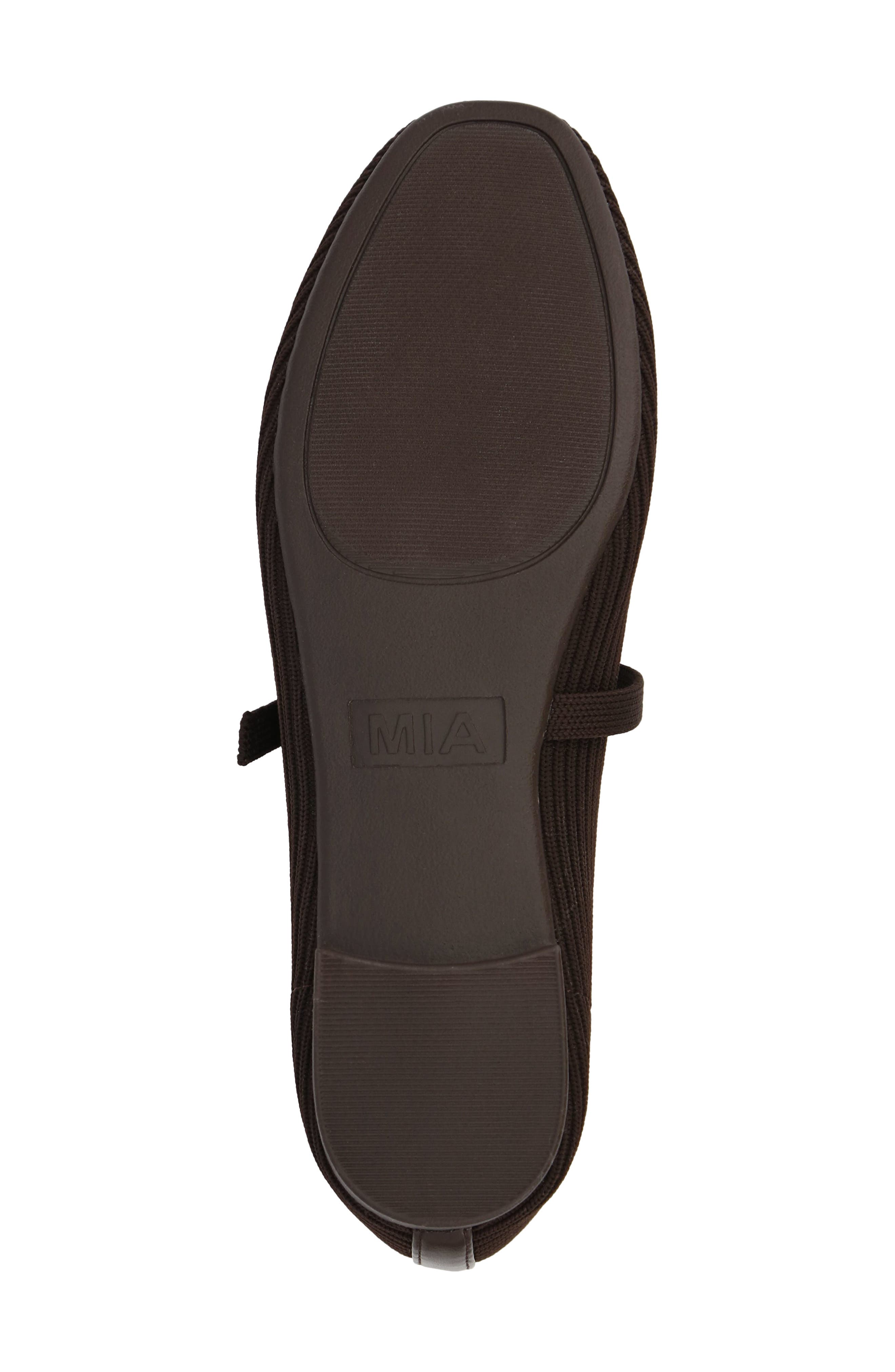 MIA Bayla Mary Jane Flat, Alternate, color, Chocolate