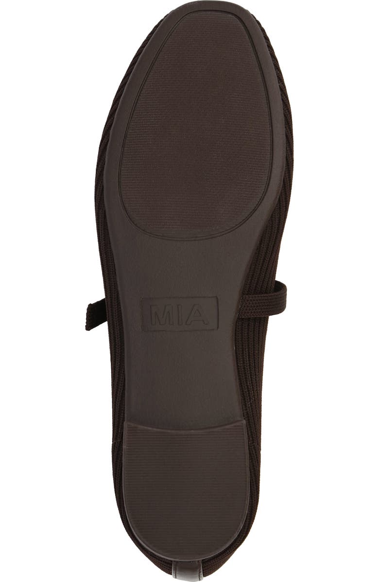 MIA Bayla Mary Jane Flat, Alternate, color, Chocolate