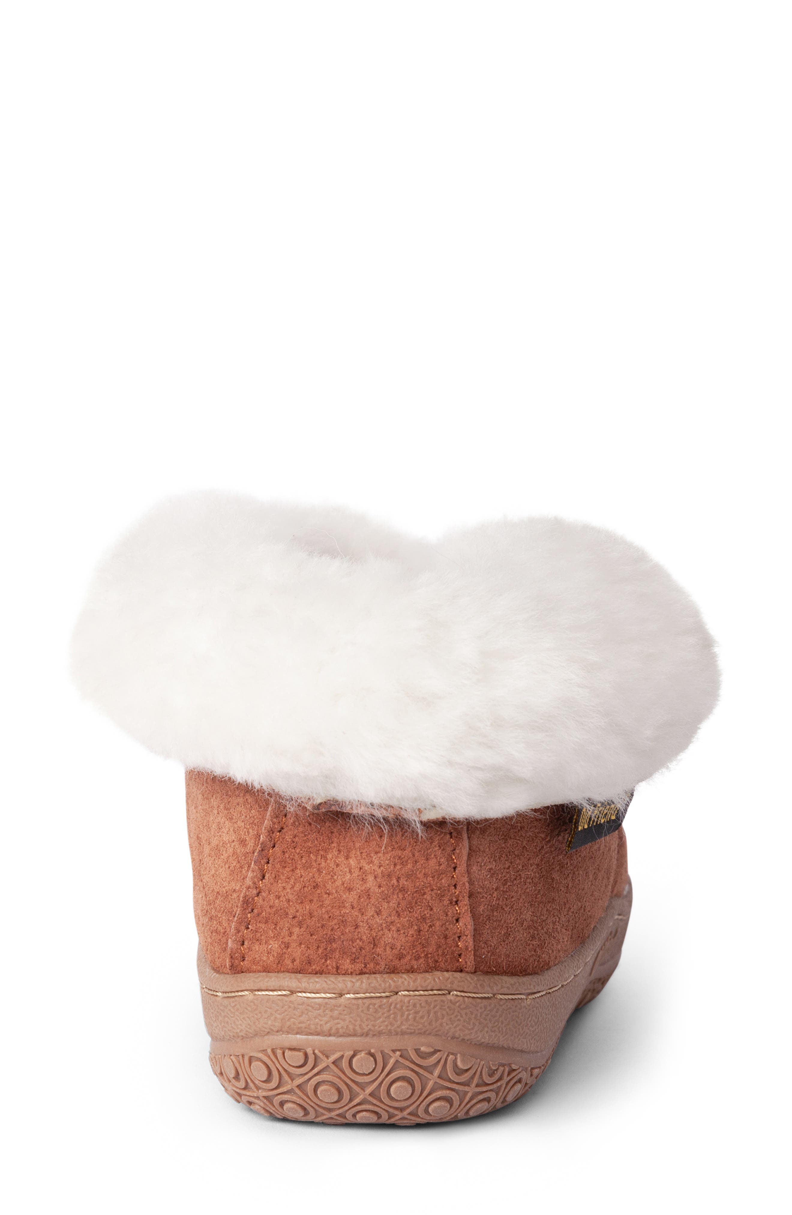 Old Friend Genuine Shearling Bootie Slipper, Alternate, color, 