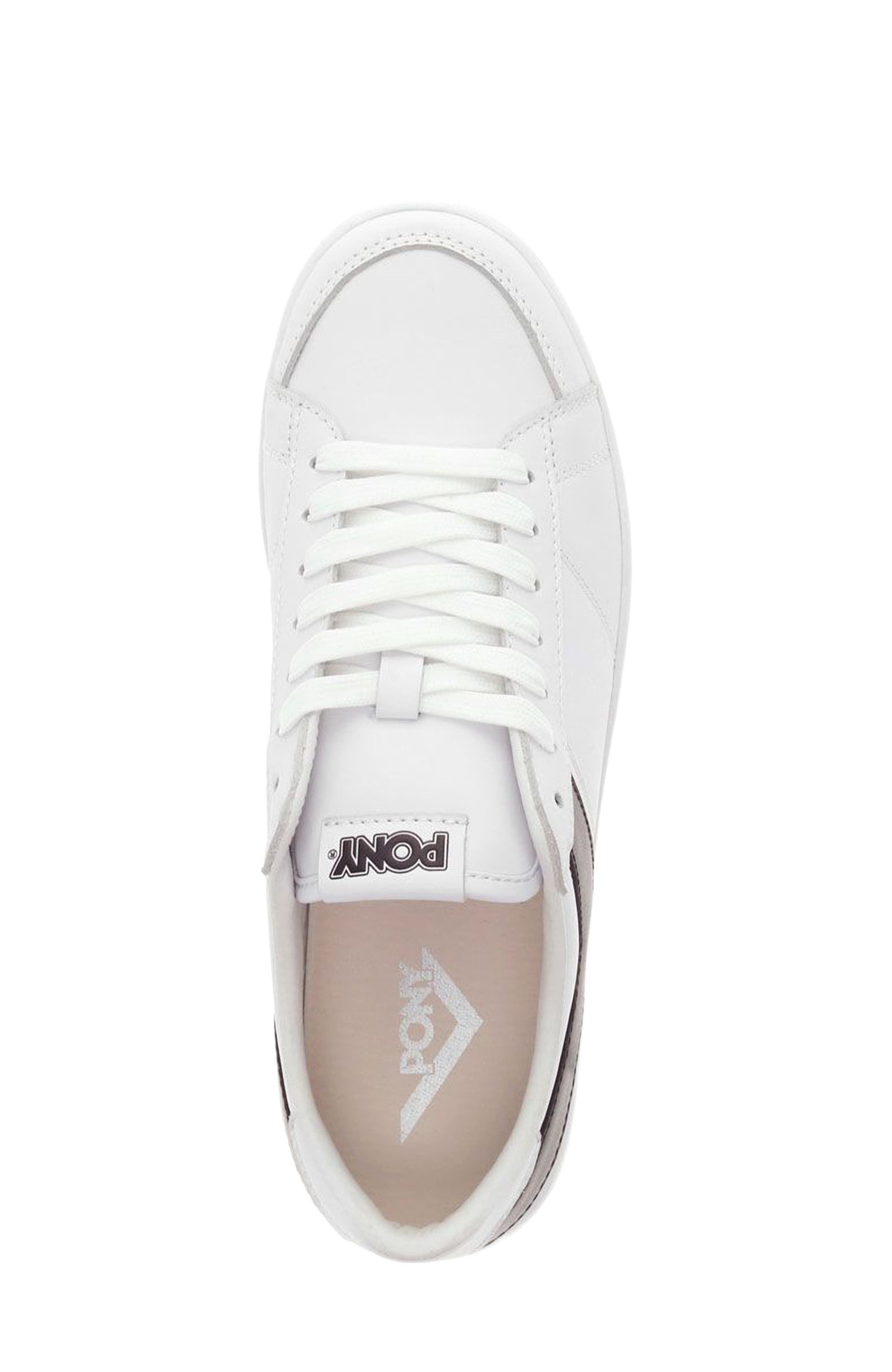 PONY M-80 Low Sneakers, Alternate, color, White/Black