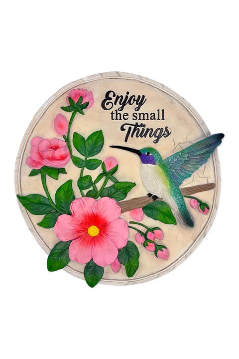 Enjoy The Small Things Hummingbird Garden Figurine