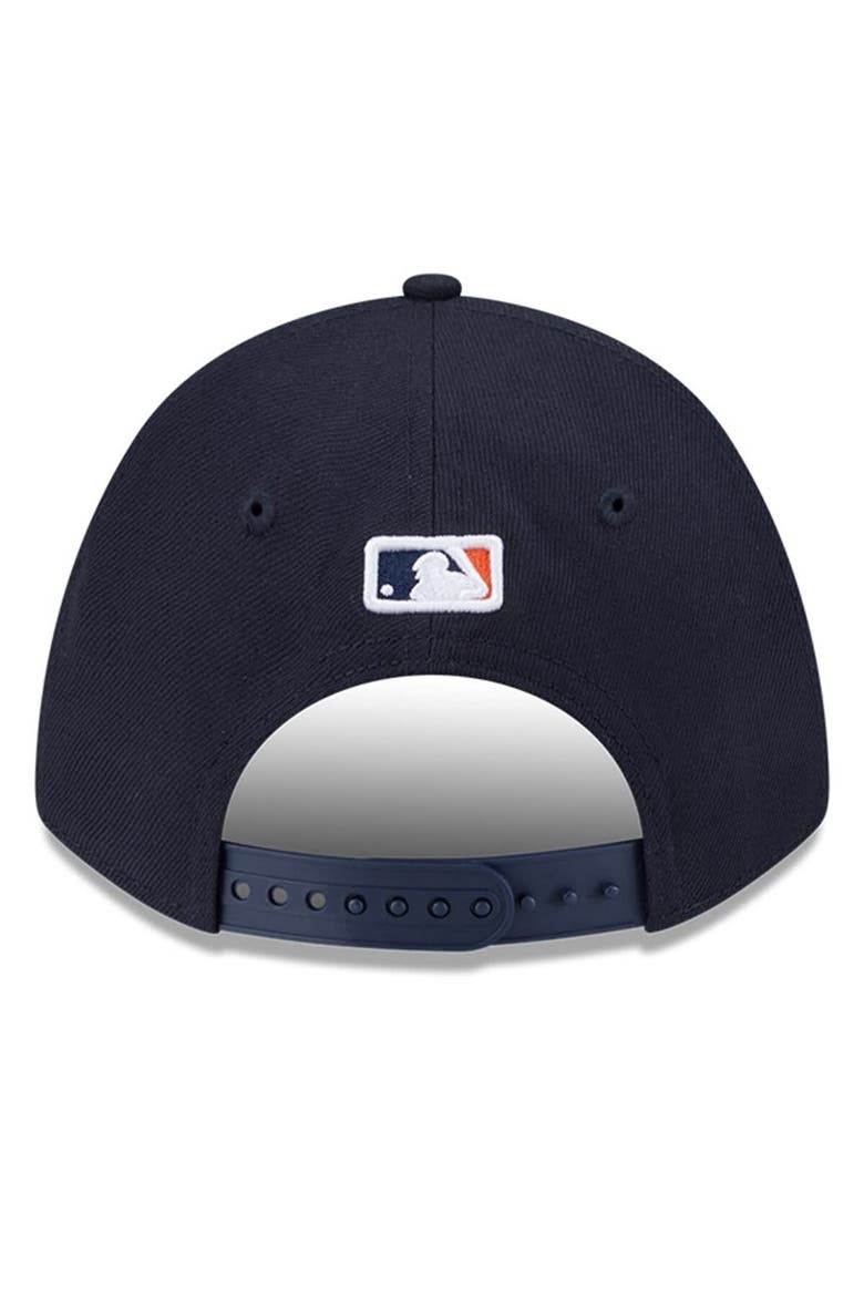 Men's New Era  Navy Houston Astros Player Replica 9FORTY Adjustable Hat, Alternate, color, Navy