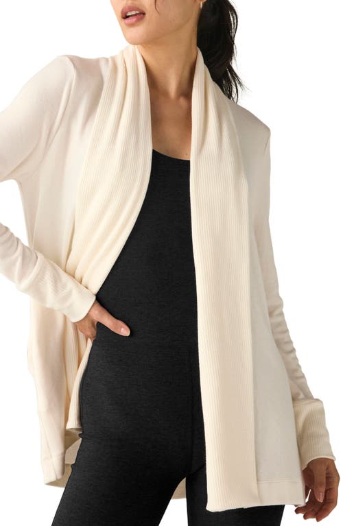 BEYOND YOGA BEYOND YOGA RELAX RIB CARDIGAN