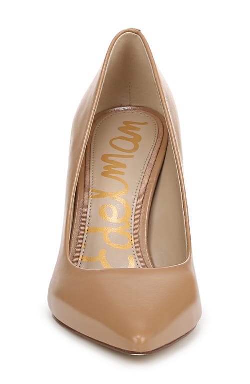 Sam Edelman Hazel Pointed Toe Pump In Brown