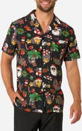 OppoSuits Merry Jinglejoy Camp Shirt