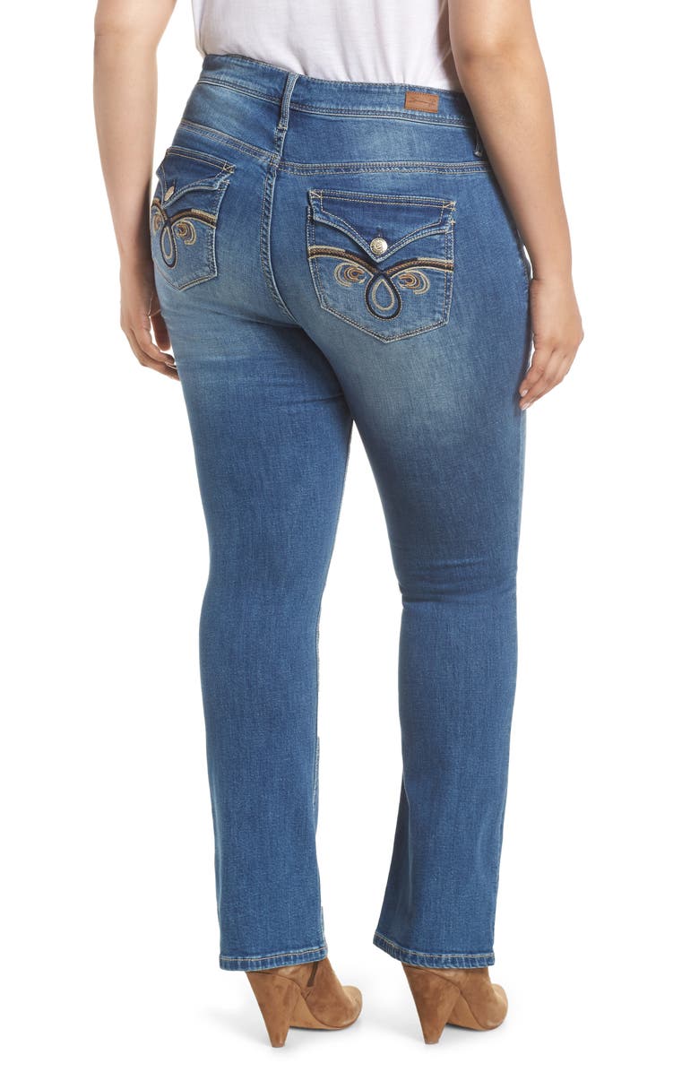 Seven7 Rocker Slim Bootcut Jeans, Alternate, color,