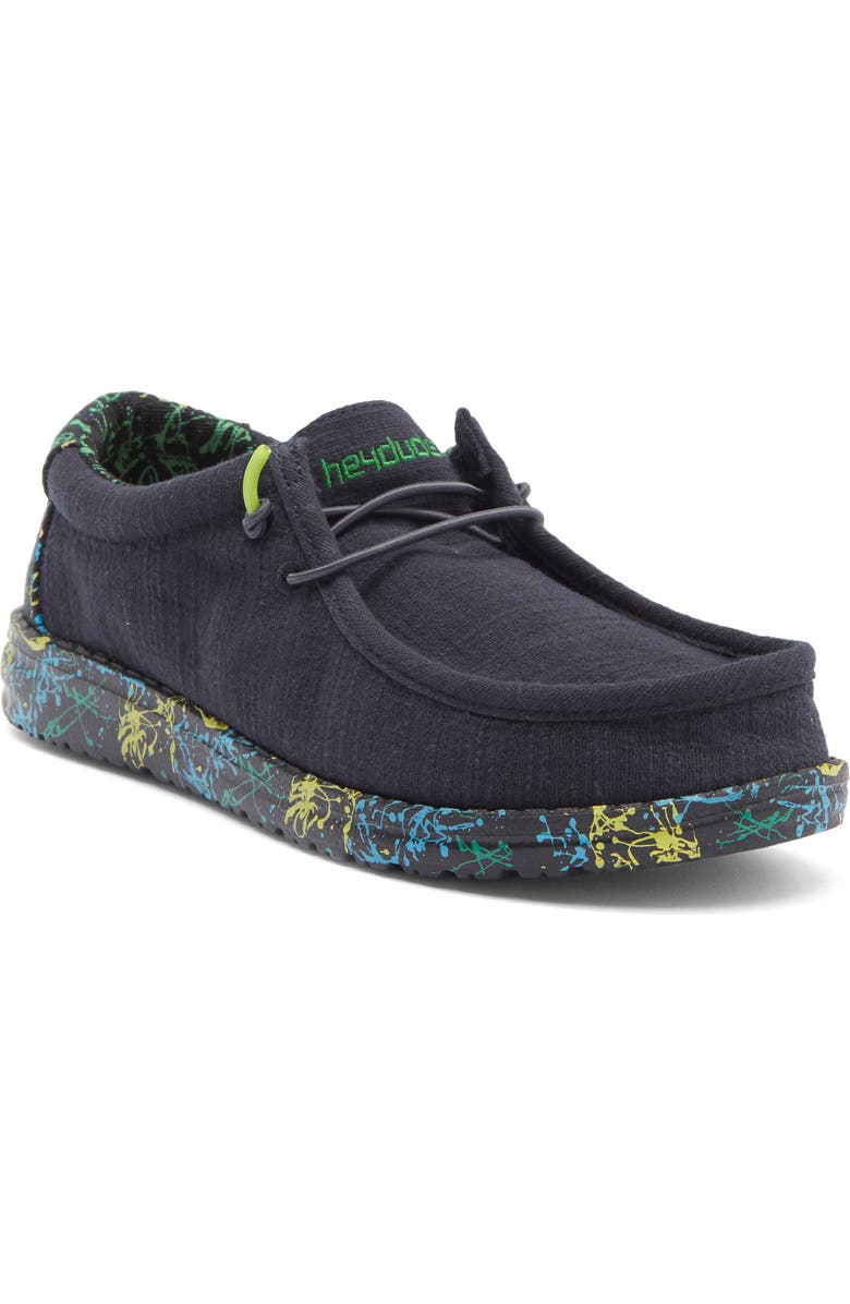 Hey Dude Kids' Wally Moc Toe Sneaker, Main, color,