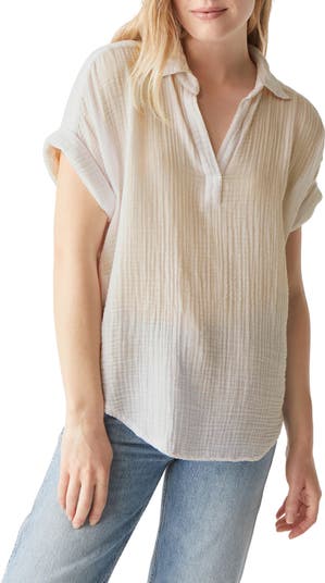 Michael Stars Gigi Popover Top | Nordstrom