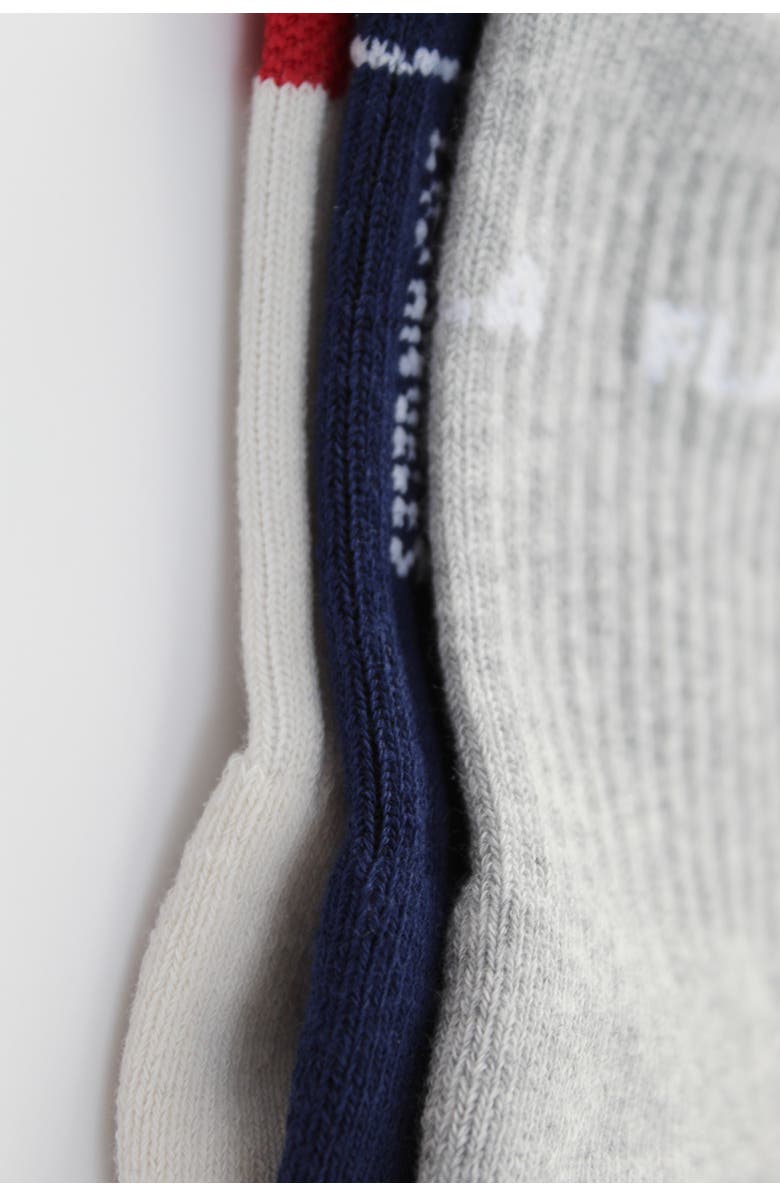 Fraise The Sport Set Grip Socks, Alternate, color, Steel/Varsity/Crimson