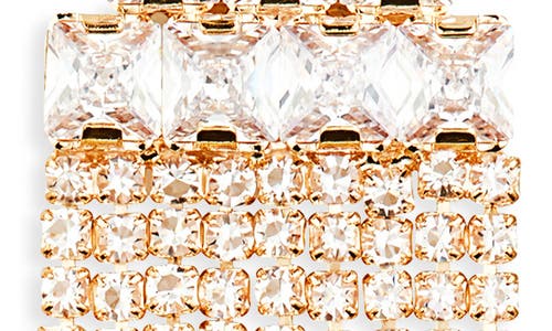 Tasha Crystal Fringe Statement Earrings