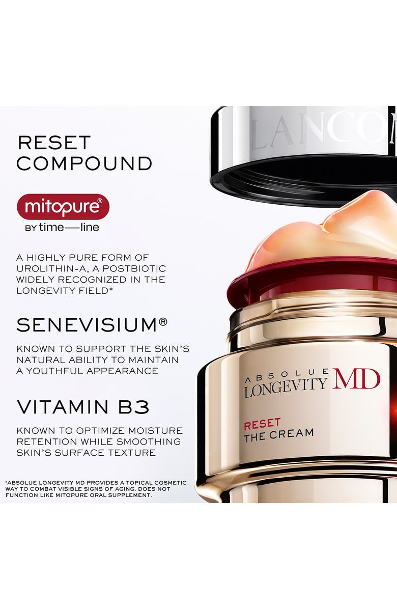 Lancôme Absolue Longevity MD Reset Face Cream for Mature Skin, Alternate, color, 