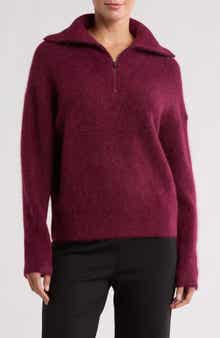 Vince Quarter Zip Sweater