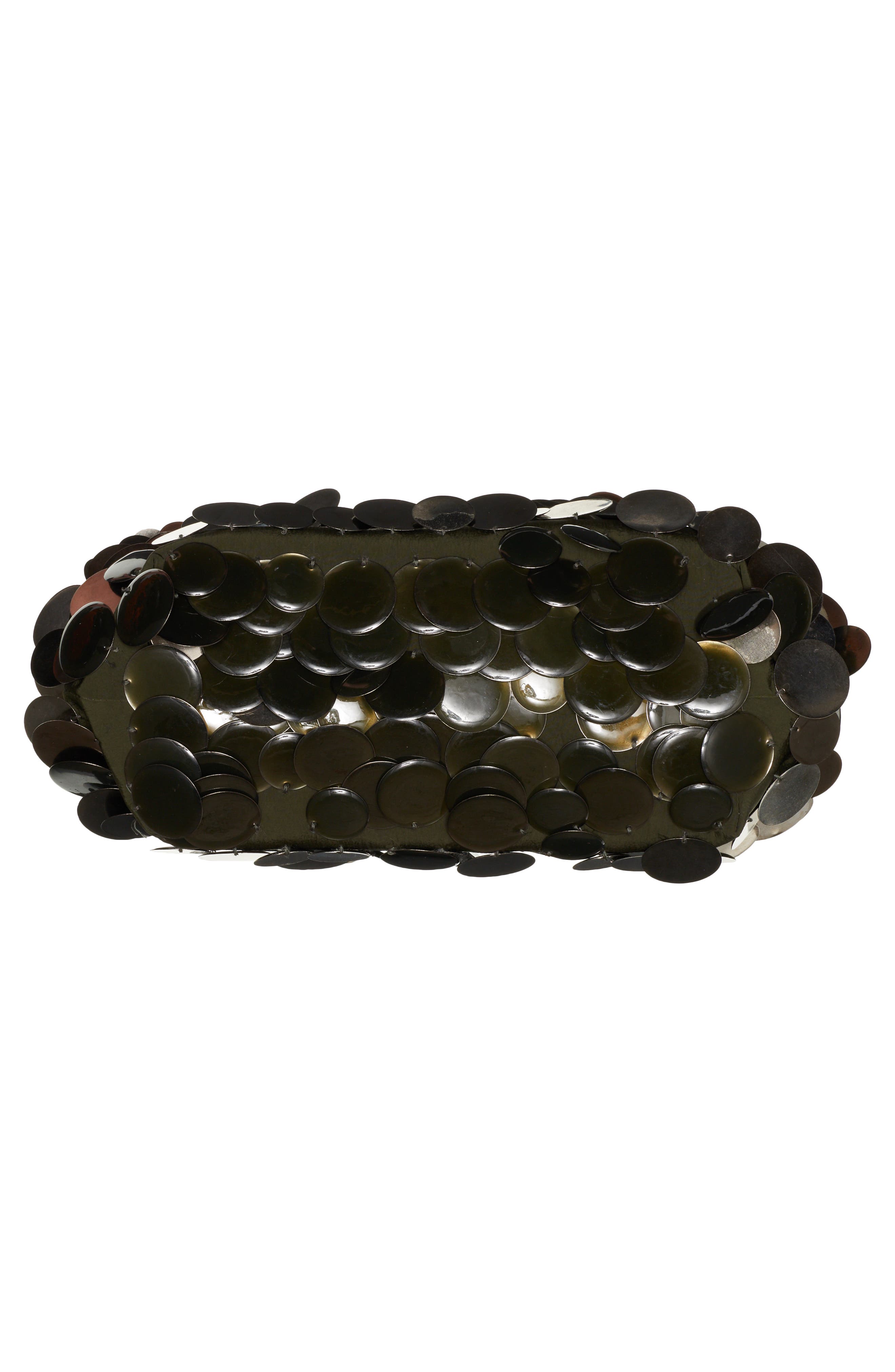 Bottega Veneta Small Point Paillette Clutch, Alternate, color, 