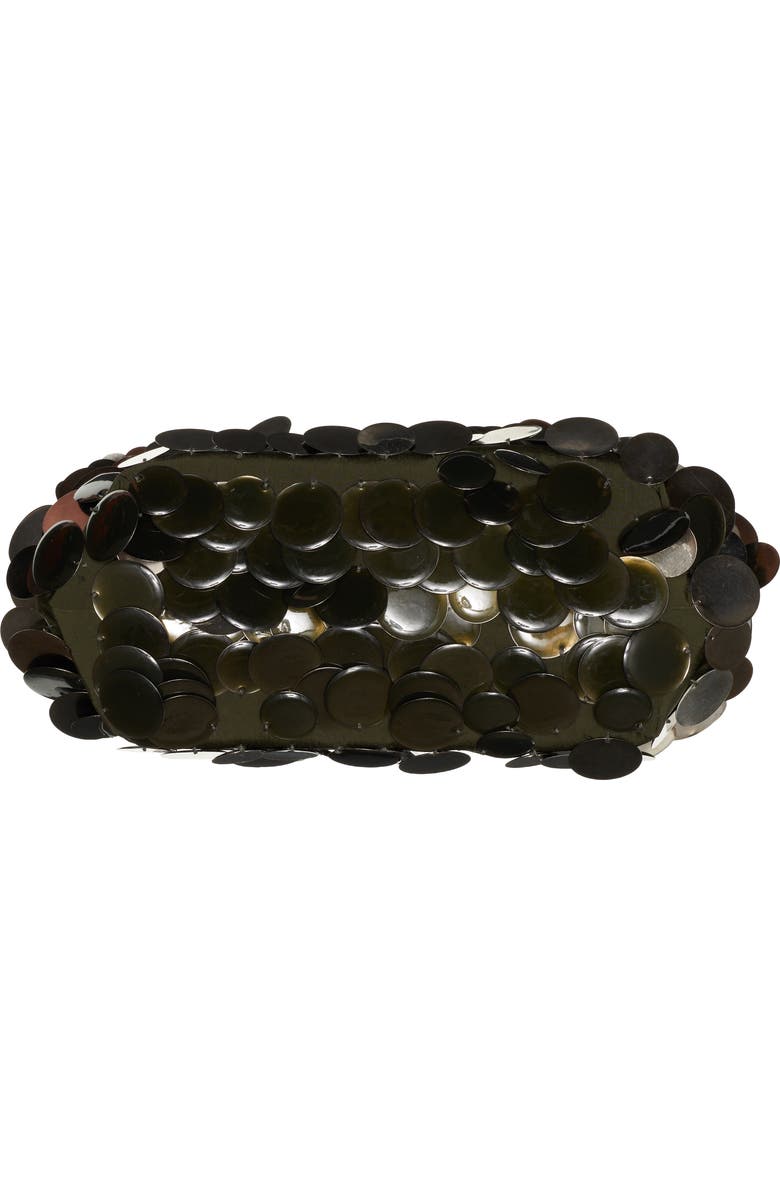 Bottega Veneta Small Point Paillette Clutch, Alternate, color,