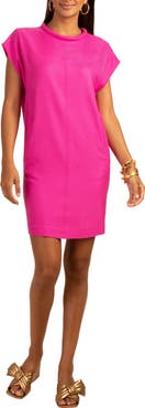 Trina Turk Field Cap Sleeve Shift Dress