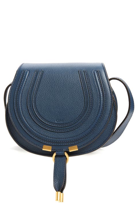 Small Marcie Leather Crossbody Bag