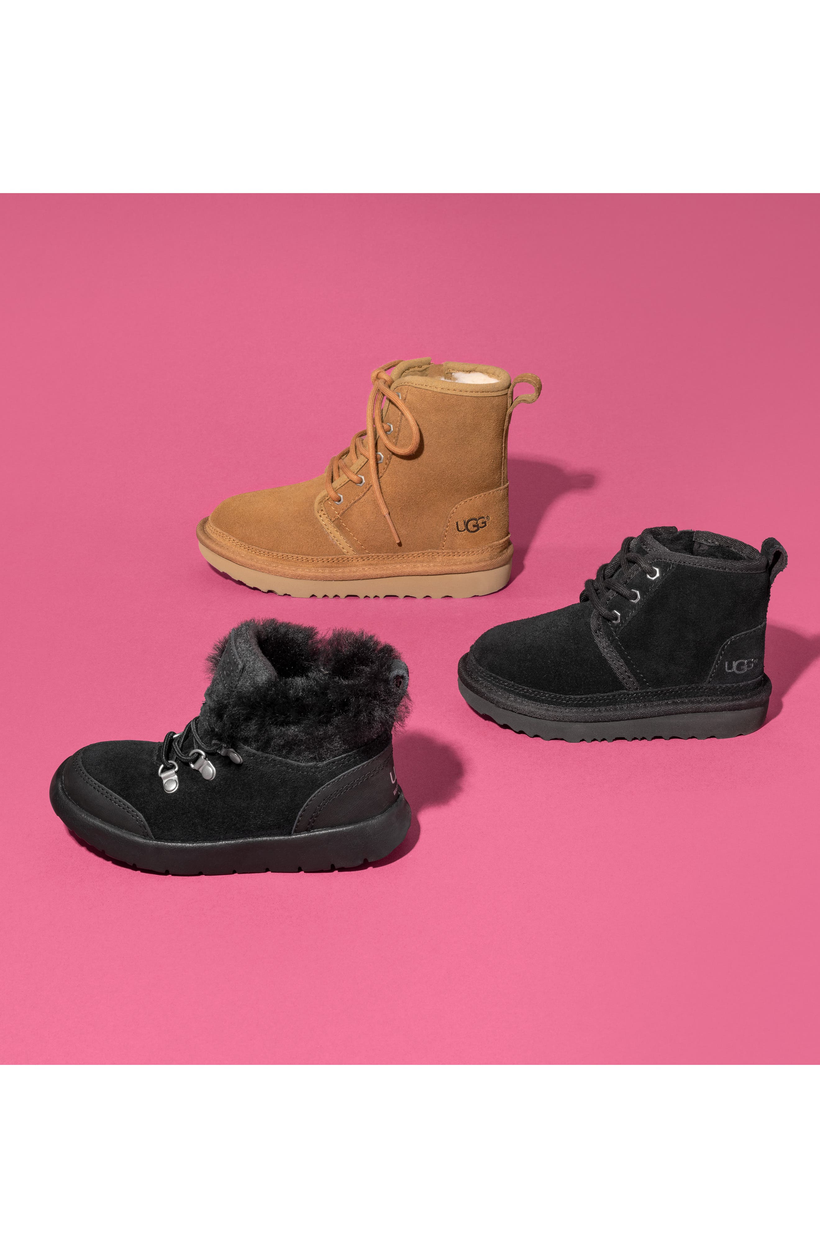 Harkley Lace-Up Boot, Alternate, color, BLACK