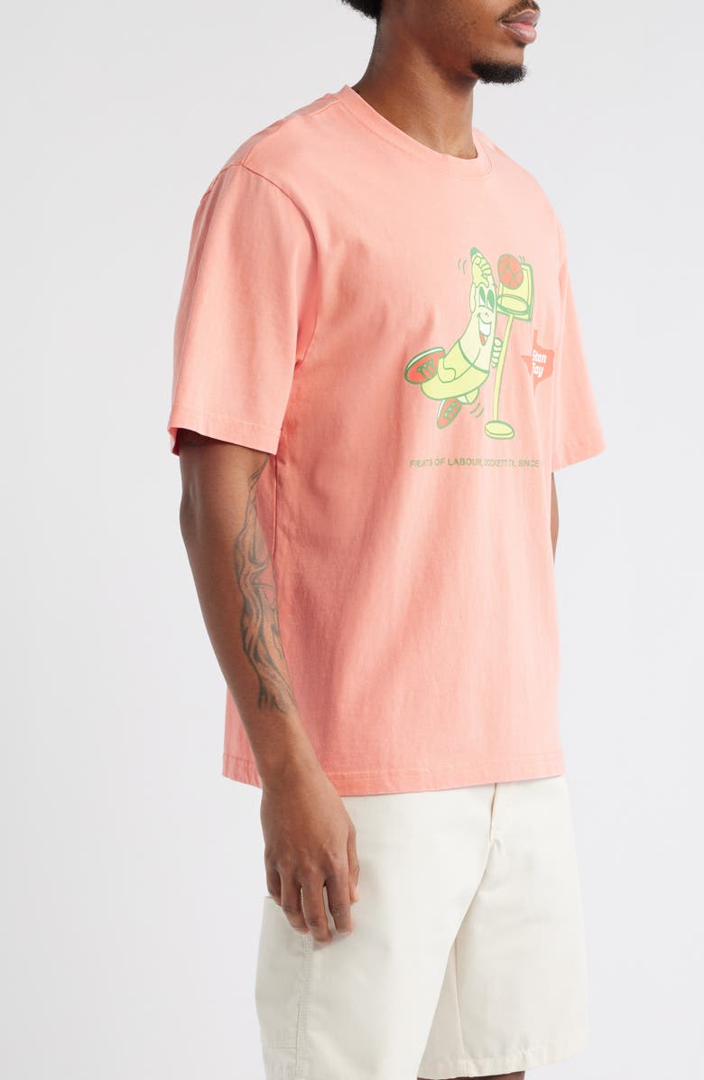 STAN RAY Stan Dunk Cotton Graphic T-Shirt, Alternate, color, Washed Red