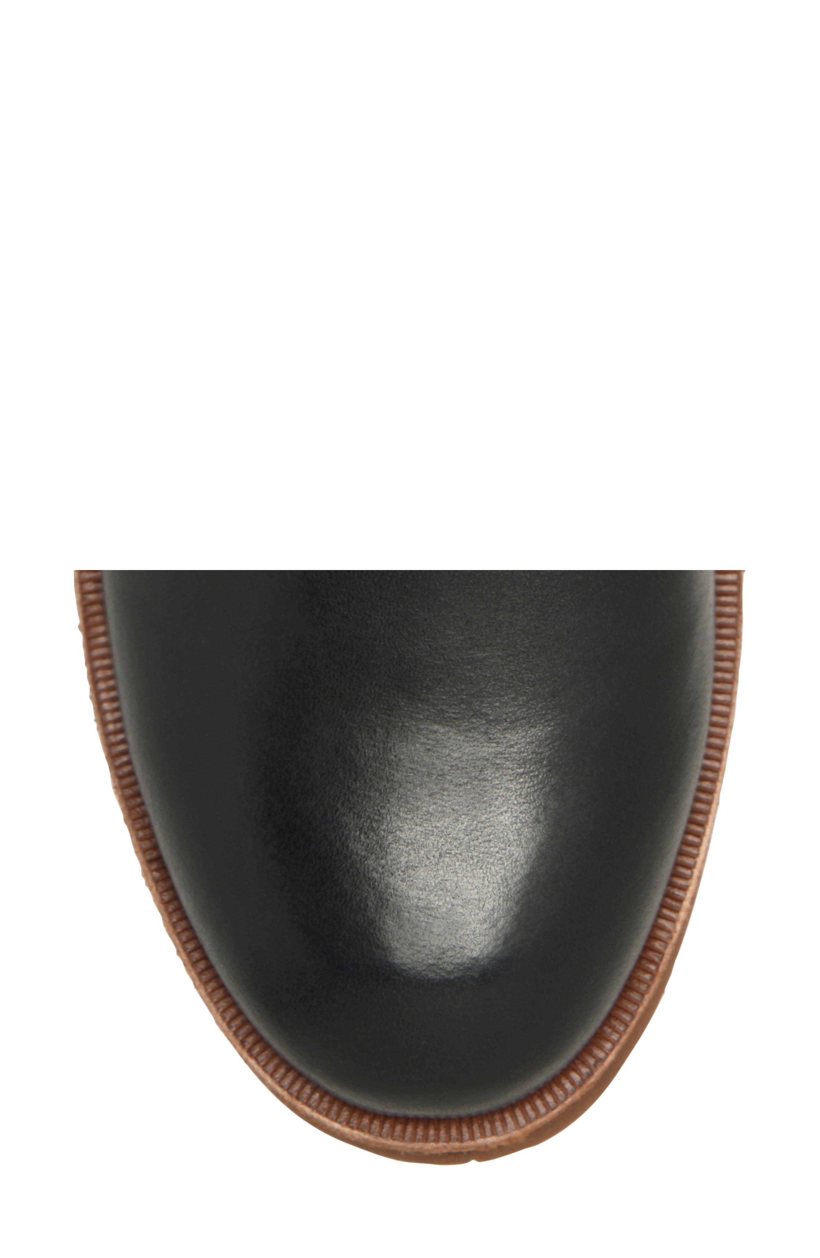 Betheny Bootie, Alternate, color, BLACK LEATHER
