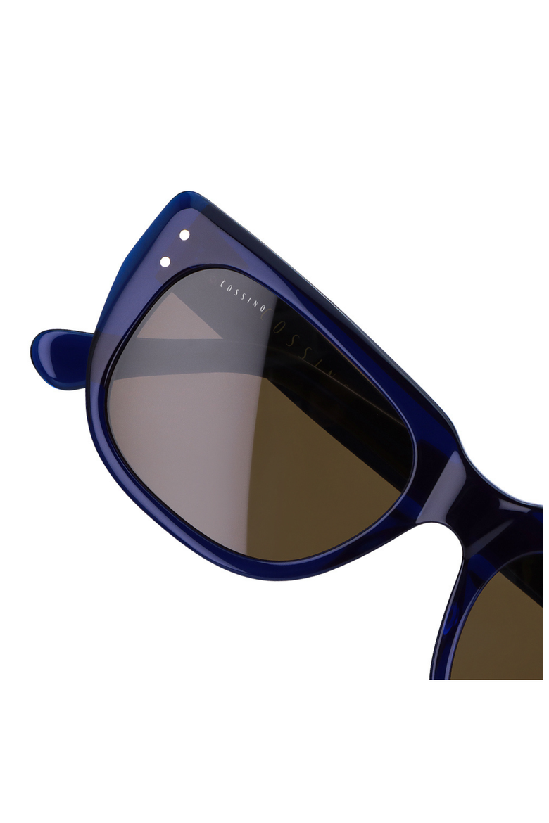 Cheri 52mm Cat Eye Sunglasses, Alternate, color, Navy