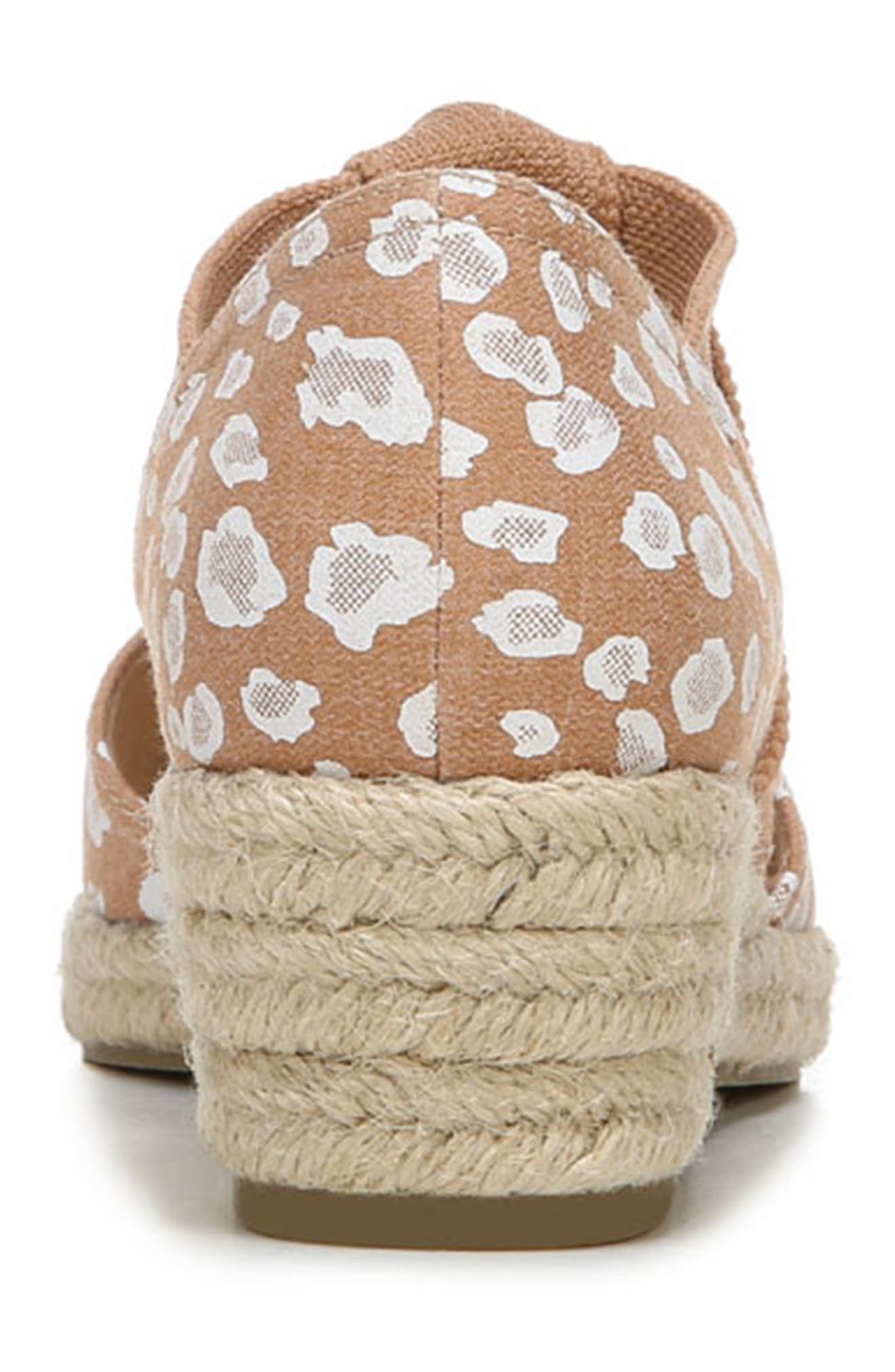 Kascade Wedge Espadrille Sandal - Wide Width Available, Alternate, color, TAN FABRIC