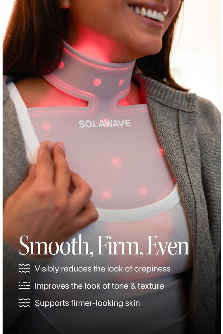 Neck & Chest Pro LED Light Therapy Mask, Alternate, color, NO COLOR