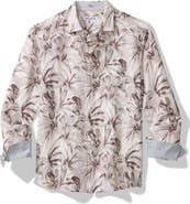 Tommy Bahama Paradise Dunes Floral Linen Button-Up Shirt