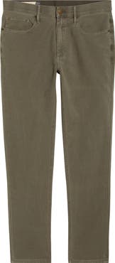 Marine Layer Flex Slim Straight Leg Stretch Twill Pants