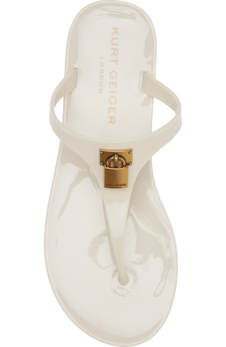 Kurt Geiger London Brixton Jelly Sandal, Alternate, color, Natural