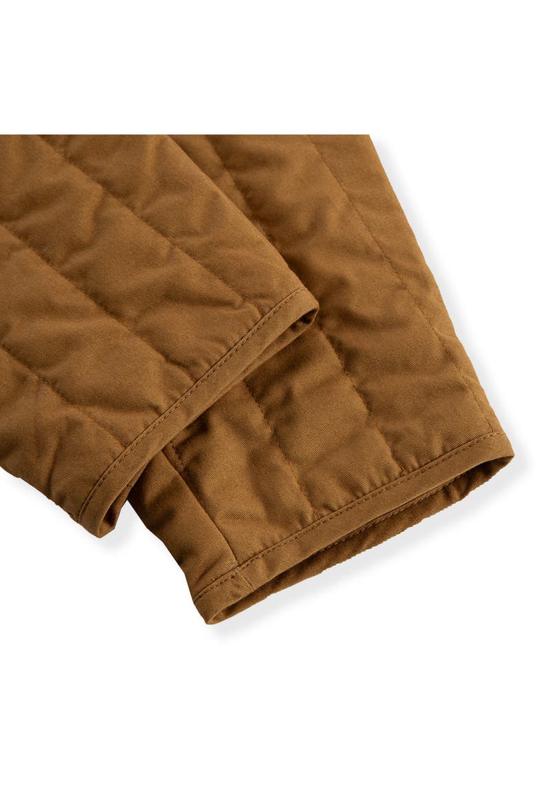 Quilted Pants, Alternate, color, Golden Brown