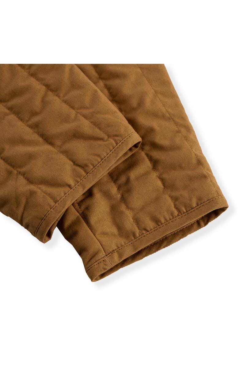 Milkbarn Quilted Pants, Alternate, color, Golden Brown