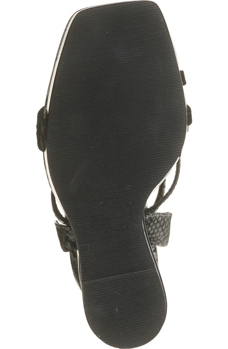 ASHLEY KAHEN Mama Mia Cutout Wedge Sandal, Alternate, color, Black Multi