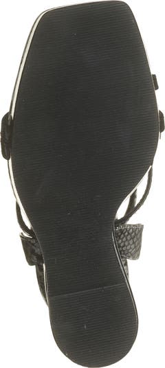 Mama Mia Cutout Wedge Sandal