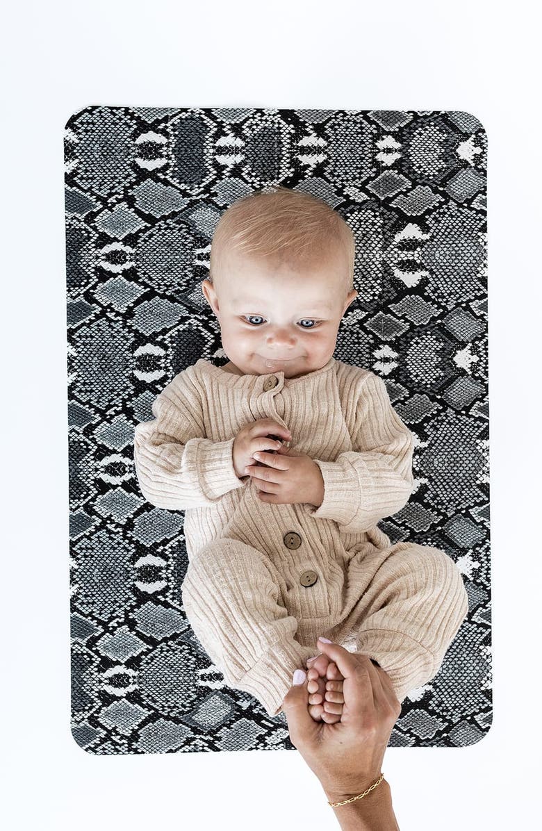 The California Beach Company Changing Pad, Alternate, color, Python