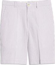 Berle Flat Front Seersucker Shorts