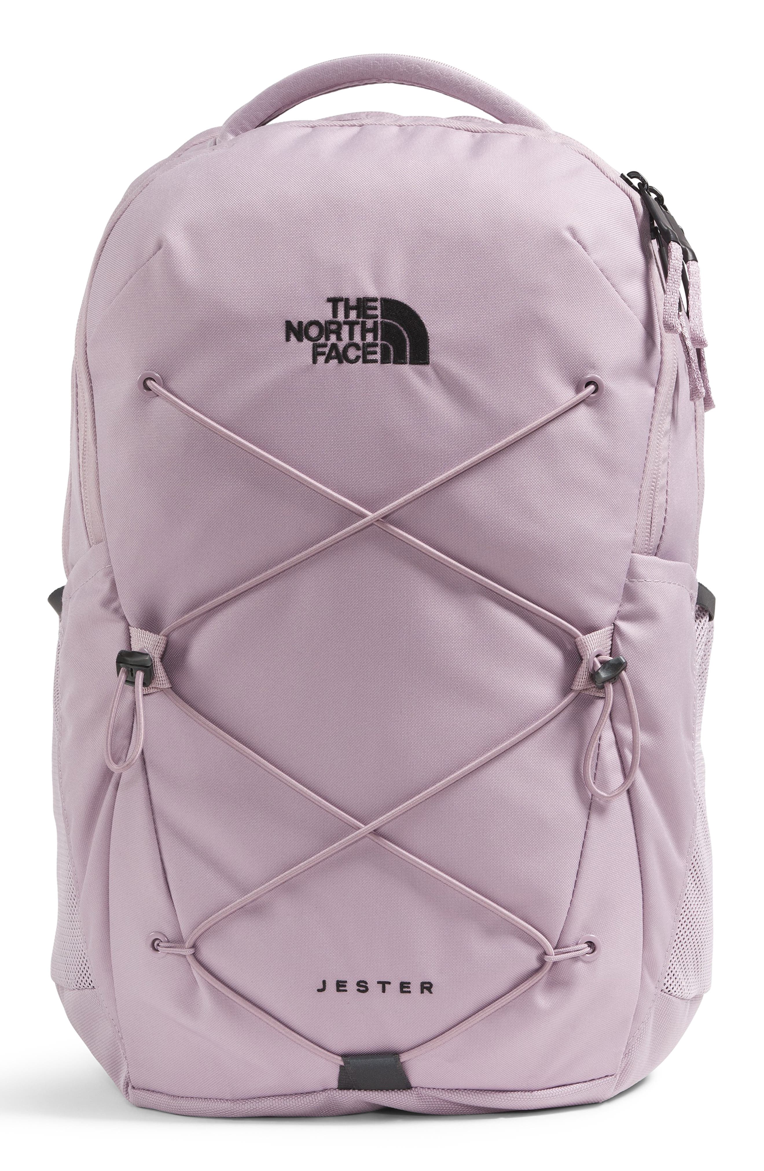 Jester Water Repellent Backpack, Main, color, ASHEN PURPLE/ TNF BLACK