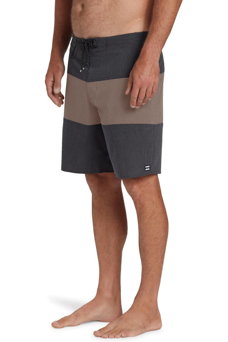 Tribong Lo Tide Water Repellent Board Shorts, Alternate, color, DARK BROWN