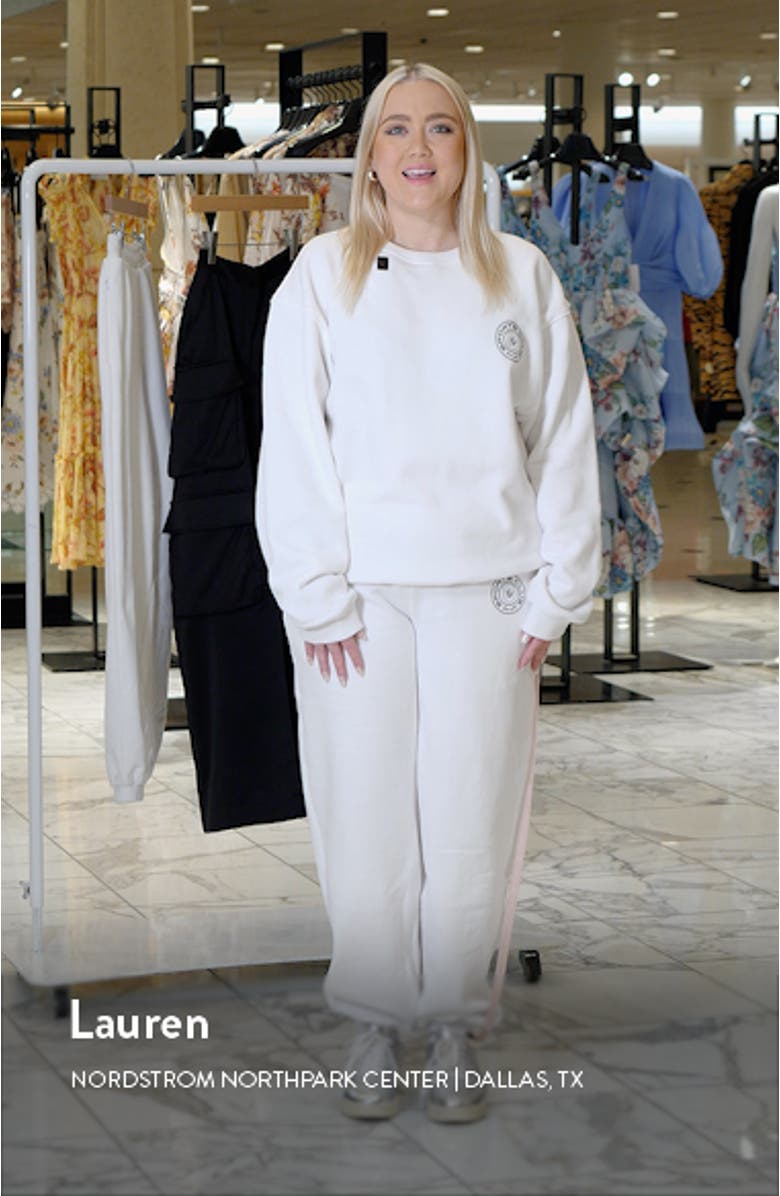 Haze Fleece Graphic Sweatshirt, sales video thumbnail