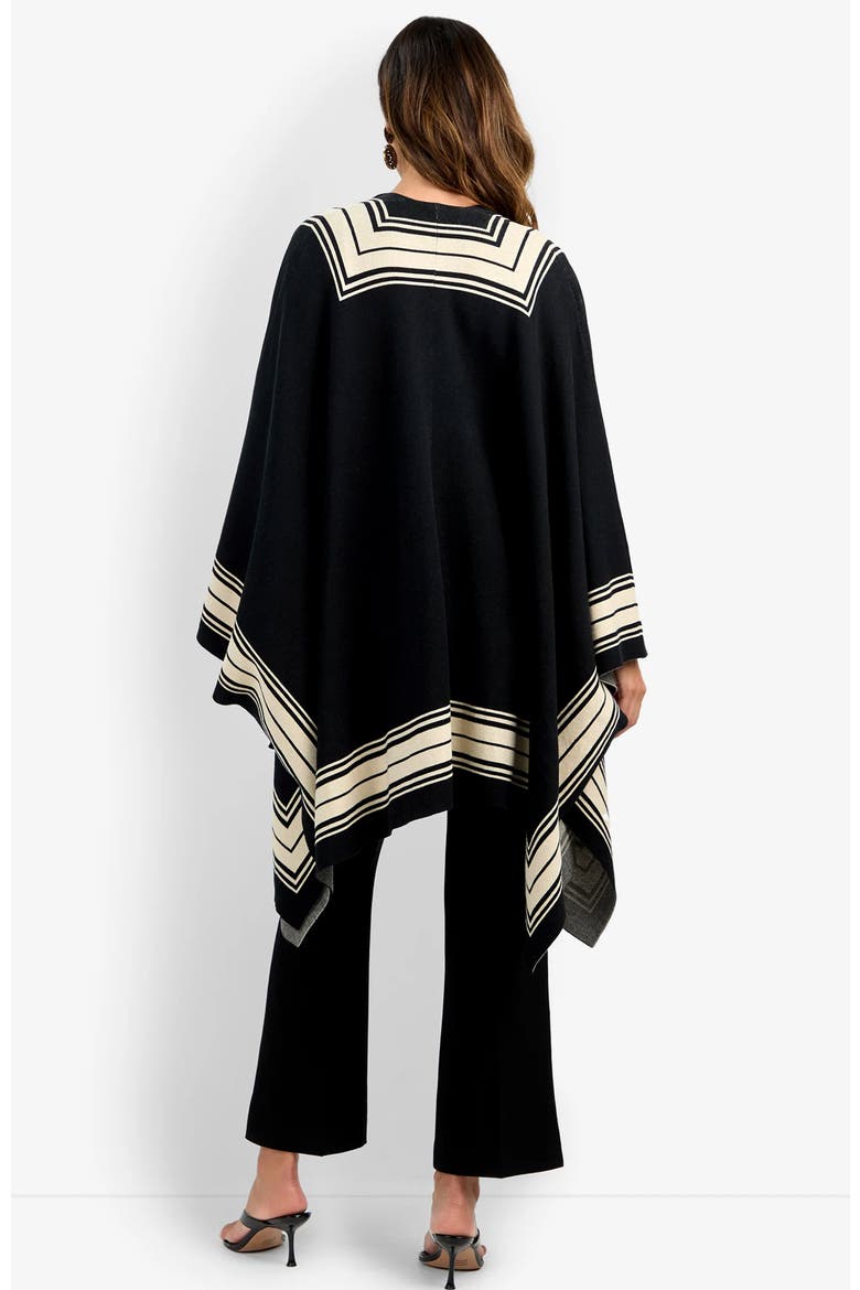 Villas Poncho, Alternate, color, Black