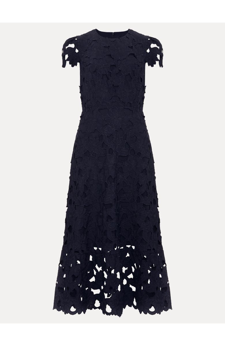 Phase Eight Leilani Lace Dress, Alternate, color, Navy