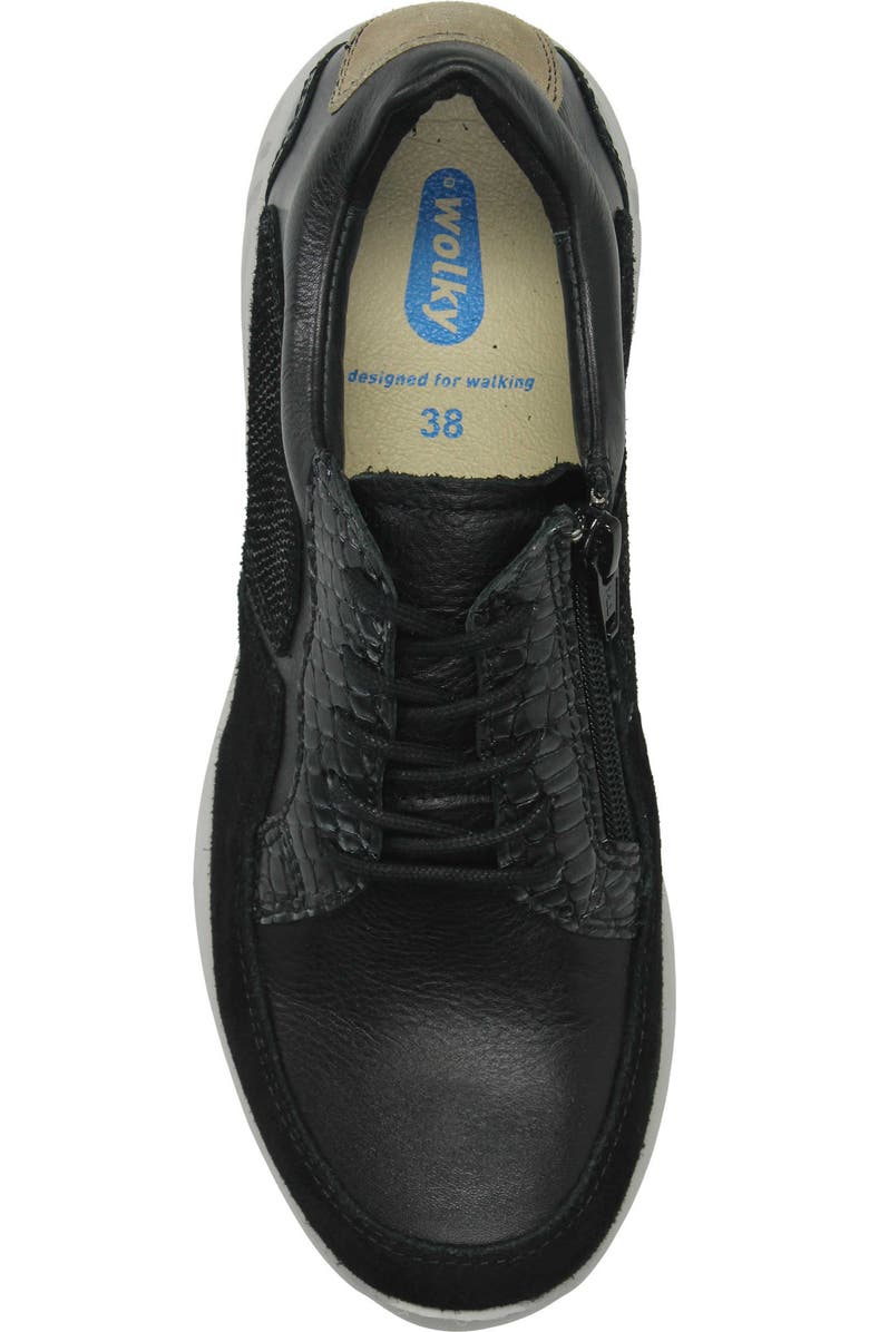 Wolky Pro Sneaker, Alternate, color, Black Combi