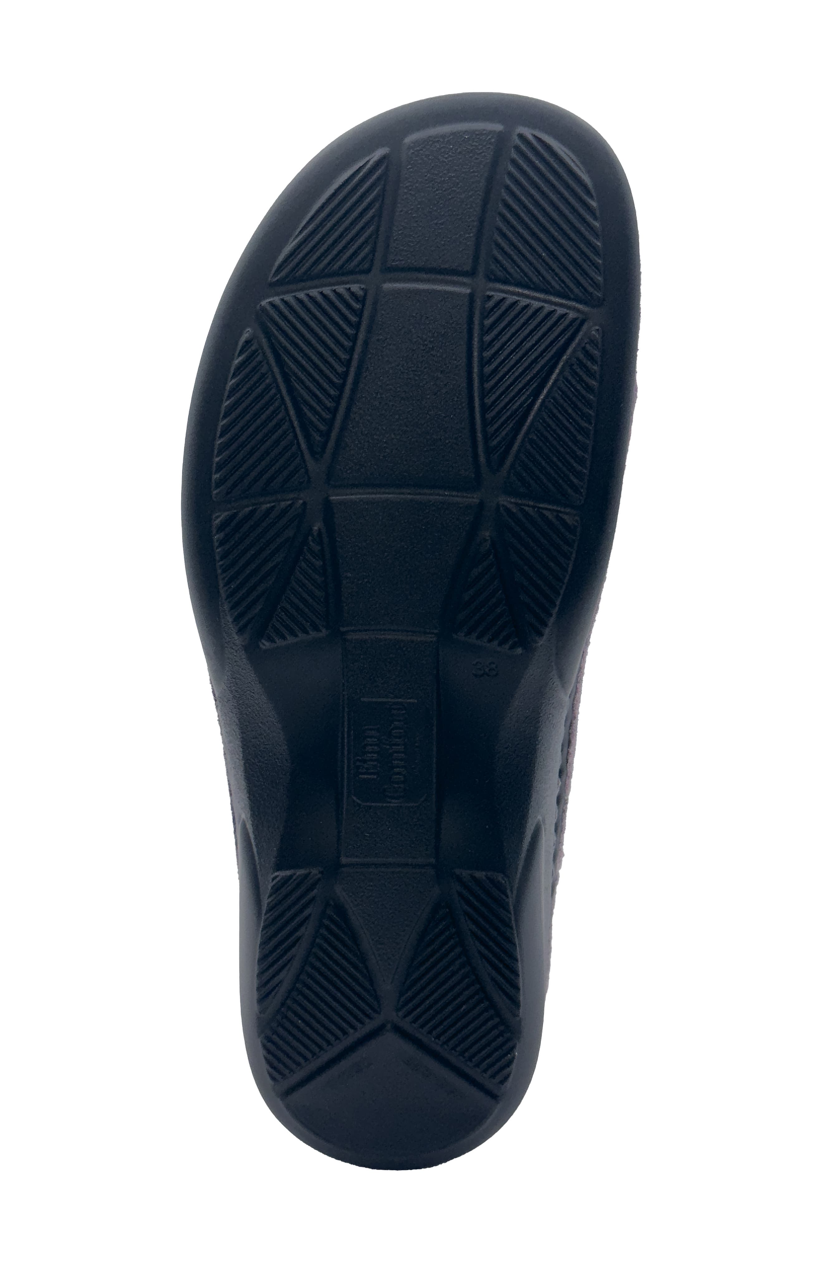 Finn Comfort Antholz Wool Clog, Alternate, color, Anthracite