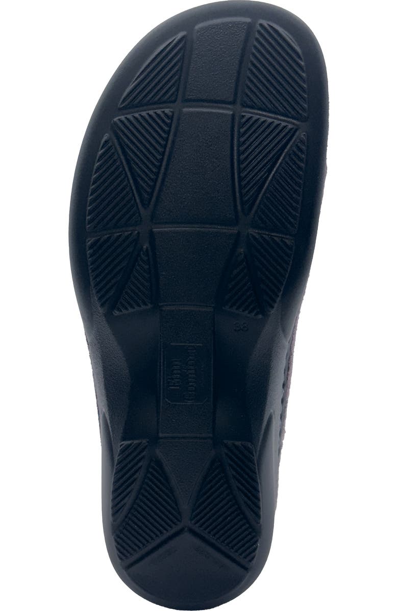 Finn Comfort Antholz Wool Clog, Alternate, color, Anthracite